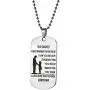LITTONE Dad Mum to Son Inspirational Mens Jewelry Dogtag Pendant Necklace Military Stainless Steel Dog tag Love Boy Girl Gifts LITTONE Dad Mum to Son Inspirational Mens Jewelry Dogtag Pendant Necklace Military Stainless Steel Dog tag Love Boy Girl Gifts