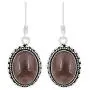 Natural Moonstone Labradorite Lapis Rose Quartz Dangle Earrings 12x16mm Oval Shape Gemstones 925 Silver Overlay Handmade Dangle Earrings Natural Moonstone Labradorite Lapis Rose Quartz Dangle Earrings 12x16mm Oval Shape Gemstones 925 Silver Overlay Handmade Dangle Earrings