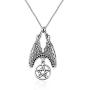 KEYCHIN Supernatural Inspired Jewelry SPN Jewelry Supernatural Evil Power Wing Five-Pointed Star Necklace Supernatural Fans Sam Dean Winchester Gift