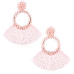 Beaded Tassel Earrings for Women Fashion Girls Teens, Drop Dangle Bohemian Accessories