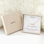 Boma Jewelry Sentiments Collection Daughters Sterling Silver Three Hearts with 14kt Rose and Yellow Gold Vermeil Necklace, 18 Inches