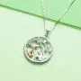 Bbrand 925 Sterling Silver Cat,Panda,Dinosaur,Owl Pendant Necklace Jewelry Gifts for Women Bbrand 925 Sterling Silver Cat,Panda,Dinosaur,Owl Pendant Necklace Jewelry Gifts for Women