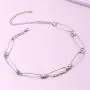 N/Q Retro Multilayer Faux Pearl Beads Paperclip Chunky Cuban Chain Pendant Necklace for Women Girls Layered Vintage Love Heart Safety Pin Choker Collar Necklace Party Birthday Jewelry Gift