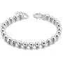 Women Jewelry 925 Sterling Silver Plated String Beads Beaded Chain Bracelets Women Jewelry 925 Sterling Silver Plated String Beads Beaded Chain Bracelets