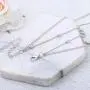 Yizaca Boho Layered Necklaces Silver Heart Clavicle Necklace Chain Choker Necklace Jewelry for Women and Girls Yizaca Boho Layered Necklaces Silver Heart Clavicle Necklace Chain Choker Necklace Jewelry for Women and Girls