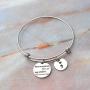 AKTAP Mental Health Awareness Bracelet Semicolon Inspirational Jewelry When The World Says Give Up Hope Whispers Try One More Time