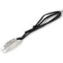 Luvalti “One Day All The Hard Work Will Pay Off” Pendant Leather Bracelet - Friends Family Jewelry Gift - 10’’