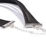 TseanYi Punk Suede Choker Necklace Black Layering Leather Necklace Choker Gothic Sexy Collar Necklaces Jewelry for Women and Girls