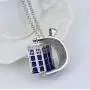 BAUNA Doctor Who Inspired Gift 3D Tardis Charms Pendant Necklace Police Box Charm Jewelry Tardis Gift BAUNA Doctor Who Inspired Gift 3D Tardis Charms Pendant Necklace Police Box Charm Jewelry Tardis Gift