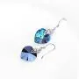AOBOCO Sterling Silver Love Heart Dangle Drop Earrings with Swarovski Crystals Fine Jewelry Gift for Women Girls AOBOCO Sterling Silver Love Heart Dangle Drop Earrings with Swarovski Crystals Fine Jewelry Gift for Women Girls