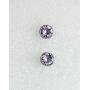 Faship Gorgeous Rhinestone Crystal Floral Necklace Earrings Set