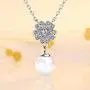 St.Claire Swarovski Crystals 18K Gold Plated Unique Pendant Necklace 925 Sterling Silver Necklace Birthstone Pendant Necklaces for Women with 5A Cubic Zirconia Christmas Jewelry Birthday Gift