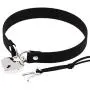Fuqimanman2020 3 Pcs Padlock Choker Necklaces Set Punk Heart Shape Necklaces Trendy Lolita Collar Lock Key Necklaces for Women Girls Jewelry