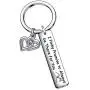 I Pinky Promise to Always be There for You Keychain Inspirational Gift for Family Friends