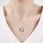Jewelili Sterling Silver 1/10 Cttw Treated Blue and White Round Diamond MOM Cut Out Tilted Heart Pendant Necklace, 18'' Box Chain Jewelili Sterling Silver 1/10 Cttw Treated Blue and White Round Diamond MOM Cut Out Tilted Heart Pendant Necklace, 18'' Box Chain