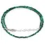 NirvanaIN Natural Malachite Gemstone Necklace with sterling silver for her, Birthday & Christmas gift NirvanaIN Natural Malachite Gemstone Necklace with sterling silver for her, Birthday & Christmas gift