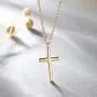 LOYATA Tiny Cross Pendant Necklace, 14K Gold Plated Minimalist Simple Delicate Chain Necklace for Women… LOYATA Tiny Cross Pendant Necklace, 14K Gold Plated Minimalist Simple Delicate Chain Necklace for Women…