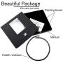 38 Titanium Magnetic Cross Necklace for Men Large Width Titanium Fashion Also has a Healthy Function, Gift Selection (Black, 19.17 (in)) …