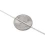 925 Sterling Silver 1.5 MM Box Chain Italian Necklace Sturdy Lightweight - Lobster Claw Clasp 16-36''
