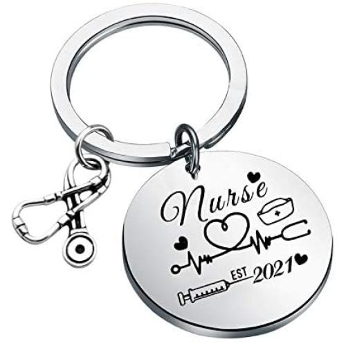 Nurse Graduation Gifts Nurse Est 2020 Keychain Future New Nurse Gifts Medical Student Nursing Gifts
