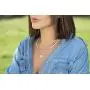 Unisex Sterling Silver 4mm Cubic Zirconia Tennis Necklace Available in 16''-36'' …