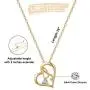Ursteel Heart Initial Necklace, 14k Gold Plated Dainty Cubic Zirconia Forever Love Heart Letter Pendant Necklaces for Women Teen Girls Ursteel Heart Initial Necklace, 14k Gold Plated Dainty Cubic Zirconia Forever Love Heart Letter Pendant Necklaces for Women Teen Girls