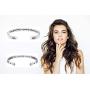 Inspiration Bracelet Stainless Steel Cuff Bracelet Engraved Mantra Cuff Bangle Personalized Friendship Jewelry for Women Girls Graduation Birthday Gifts