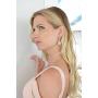 Mariell Pear-Shaped CZ Bridal Wedding Teardrop Earrings - Real 14k Rose Gold Plated Jewelry