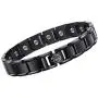 Titanium Magnetic Bracelet for Men,Elegant Therapy Titanium Magnetic Bracelet for Pain Relief Magnetic Bracelet Men (Black) Titanium Magnetic Bracelet for Men,Elegant Therapy Titanium Magnetic Bracelet for Pain Relief Magnetic Bracelet Men (Black)