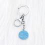 AKTAP Zeta Amicae Inspired Jewelry Zeta Amicae Zipper Keychain Soror Sisters Greek Sorority Gift for Her