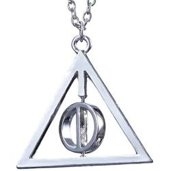Acecraft The Deathly Hallows Necklace Jewelry Charms Gift for Teen Girl Boy Kids
