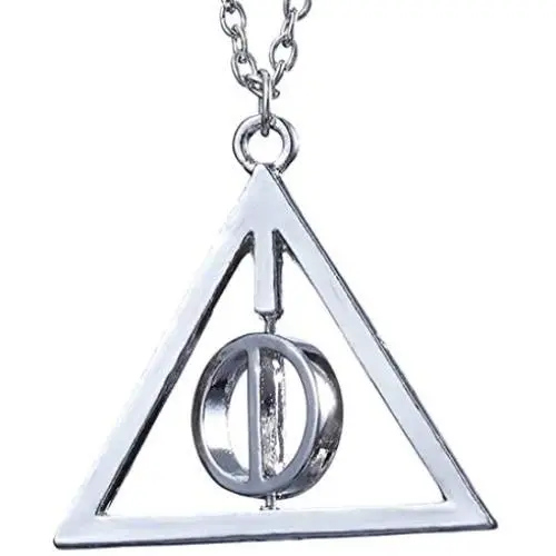 Acecraft The Deathly Hallows Necklace Jewelry Charms Gift for Teen Girl Boy Kids Acecraft The Deathly Hallows Necklace Jewelry Charms Gift for Teen Girl Boy Kids
