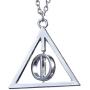Acecraft The Deathly Hallows Necklace Jewelry Charms Gift for Teen Girl Boy Kids