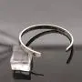 CAROMAY Wife Bangles Husband Cuff Bracelet Valentines Day Present I Love You to The Moon and Back Lovers Unisex Jewelry