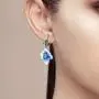 Santuzza Heart Shape Flower Earrings 925 Sterling Silver Exquisite Blue Clover Enamel Earring Fine Jewelry For Women Santuzza Heart Shape Flower Earrings 925 Sterling Silver Exquisite Blue Clover Enamel Earring Fine Jewelry For Women