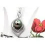 CHAULRI Lucky Peacock 9-10mm Genuine South Sea Tahitian Black Pearl Pendant Necklace 18K Gold Plated Sterling Silver - Jewelry Gifts for Women Wife Mom Daughter CHAULRI Lucky Peacock 9-10mm Genuine South Sea Tahitian Black Pearl Pendant Necklace 18K Gold Plated Sterling Silver - Jewelry Gifts for Women Wife Mom Daughter