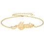 AIJIAO Unisex Personalized Nameplate Necklace Pendant My Name Custom Of Stainless Steel