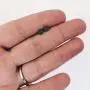 Minimalist Tiny Dot Circle Earrings Sterling Silver Small Round Earrings Everyday Wear