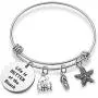 Beach Bracelet Life is Better at The Beach Beach Lover Gift Beach Themed Jewelry Summber Ocean Bracelet