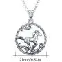 Waysles Cat/Unicorn/Deer/Horse/Elephant/Raccoon Necklace 925 Sterling Silver Cubic Zirconia Animal Love Heart Pendant Necklace Jewelry Gifts for Women with Gifts Box… Waysles Cat/Unicorn/Deer/Horse/Elephant/Raccoon Necklace 925 Sterling Silver Cubic Zirconia Animal Love Heart Pendant Necklace Jewelry Gifts for Women with Gifts Box…