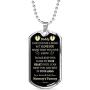 New Dad Necklace I May Just Be A Bump But I Love You More Than You Know - Gift For Fathers Day, Pregnancy Announcement Tag Necklace