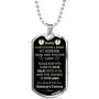 New Dad Necklace I May Just Be A Bump But I Love You More Than You Know - Gift For Fathers Day, Pregnancy Announcement Tag Necklace