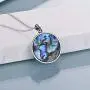 Sterling Silver Abalone Shell Tree of Life Gymnastist Necklace Gifts Gymnast Pendant Jewelry Gymnastics Inspirational Team Gifts for Gymnast Women Sterling Silver Abalone Shell Tree of Life Gymnastist Necklace Gifts Gymnast Pendant Jewelry Gymnastics Inspirational Team Gifts for Gymnast Women