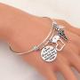 Doctor Appreciation Bracelet A Great Doctor is Hard to Find and Impossible to Forget Charm Bangle Thank you Doctor Gift