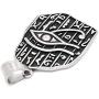 Gungneer Eye of Ra Necklace Pendant Stainless Steel Keel Chain Symbol of Protection Ancient Egypt Jewelry Gift