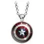 Wearable Treasures Captain America Necklace, The Avengers Jewelry, Shield Pendant, Superhero Earrings Gifts Gift, Geek Geeky Present Presents Wearable Treasures Captain America Necklace, The Avengers Jewelry, Shield Pendant, Superhero Earrings Gifts Gift, Geek Geeky Present Presents