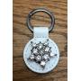 Snap Jewelry Rhinstone Christmas Snowflake 18-20mm Ginger Style Charms by My Prime Gifts