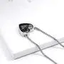 Urn Necklace for Baby Boy Ashes Baby Feet Ash Pendants Cremation Jewelry I Love You to The Moon and Sun Back