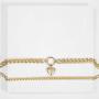 Simple Hollow Love Hearts Layered Link Necklaces Hiphop Punk Style Cuban Chunky Chain Locket Collar Chic Lolita Choker Collette for Women Girls Wedding Dress Jewelry