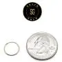 SOLIDGOLD - 14K Endless Gold 12mm Infinity Hoop Sleeper Earrings 2-3 Pair Set | Yellow, Rose & White Gold